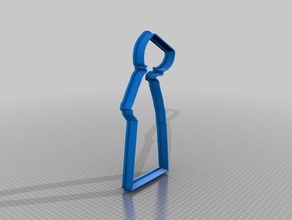 Magd ' s tale cookie-cutter 3d-drucken cookie cutter defred 3d print model - Mito3D