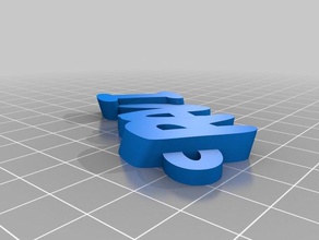 mi personalizados amabz ravi llaveros personalizado 3d print model - Mito3D