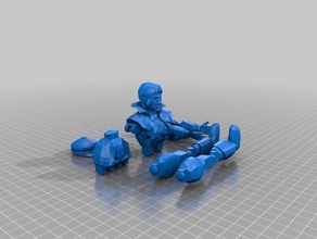 cacciatore di streghe figura azione giochi e giocattoli 3d print model - Mito3D