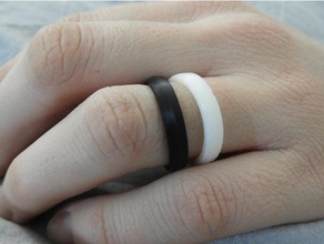wedding ring rings alliance anneau bague mariage 3d print model - Mito3D