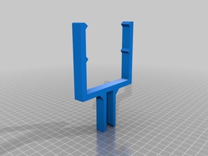 cube wall partition holder office 3d print model - Mito3D