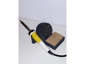 solda titular estação de limpeza eletrônica ferro 3d print model - Mito3D