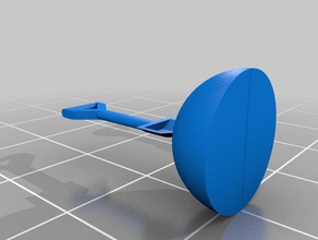 shovel monopoly piece toy & game accessories 3d print model - Mito3D