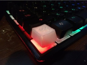 memchanical dome replacement keycap computer keyboard mechanical part 3d print model - Mito3D