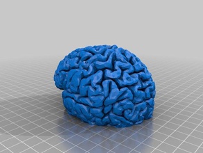 Teelicht beleuchtet Gehirn Skulpturen 3d print model - Mito3D