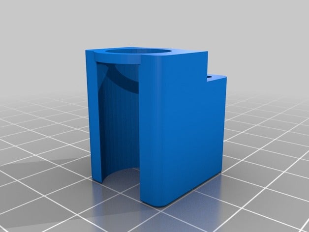8mm linear bearing block wall mount 3d printer parts 3D print model - Mito3D