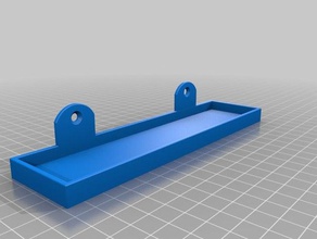 hanging shelve up 40mm miniatures tool holders & boxes 3dprintable 40k d&d mini miniature model painting tabletop wargames warhammer wh40k 3d print model - Mito3D