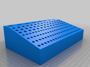 Leder Stempel-Werkzeug-Halter tools storage box 3d print model - Mito3D