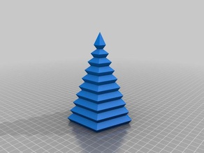 meine angepasste Weihnachtsbaum Dekor kundengebundene 3d print model - Mito3D