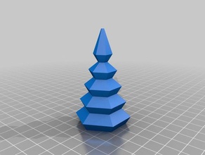 meine angepasste Weihnachtsbaum Dekor kundengebundene 3d print model - Mito3D