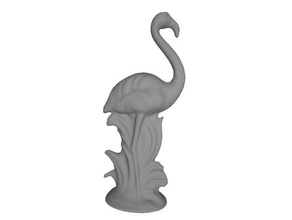flamingo digitalizados estátua esculturas 3d print model - Mito3D