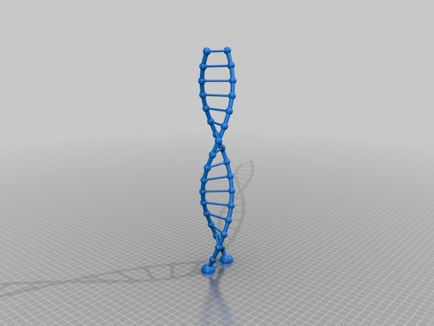 double helix sculptures 3D print model - Mito3D