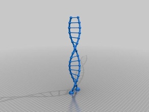 double helix sculptures 3d print model - Mito3D