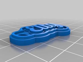 elly de porte-clés personnalisé 3d print model - Mito3D