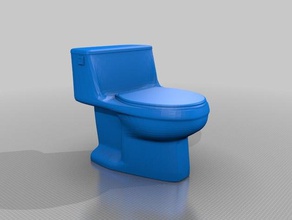 toilet 3d printing 3d print model - Mito3D