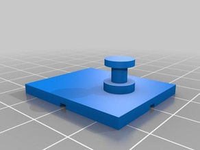 klebehaken fritzbox ger t haken kanca pilzkopf duvar duvara monte wandhalterung zapfen 3d print model - Mito3D