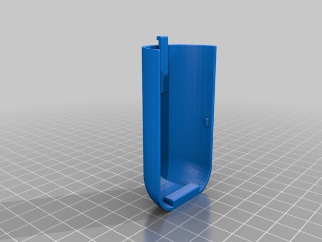 roku remoto tampa da bateria peças de substituição 3D print model - Mito3D