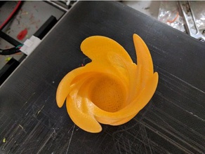 splash vaso arte da matemática 3d print model - Mito3D
