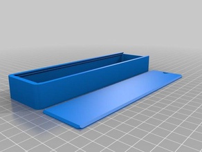bookmark storage box containers customized 3d print model - Mito3D