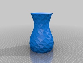 meine angepasste vasemania low-poly-Vasen Dekor kundengebundene 3d print model - Mito3D