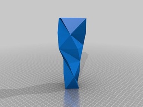 meine angepasste vasemania low-poly-Vasen Dekor kundengebundene 3d print model - Mito3D