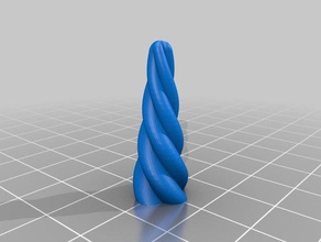 personnalisable corne de licorne les créatures 3d print model - Mito3D