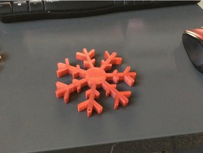 snowflake magnet 10 cm flocon neige 10 cm decor