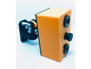 raspberry pi zero w case compatible asian noir camera diy housing 3d print model - Mito3D