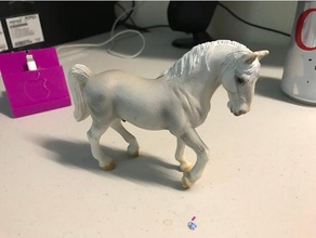 scanned horse toy animals 3d print model - Mito3D