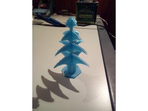 árbol de navidad 2 decoración la 3d print model - Mito3D