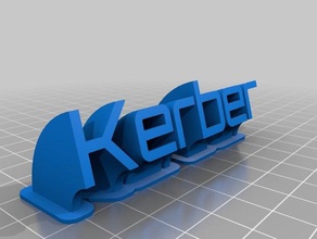 kerber office customized 3d print model - Mito3D