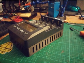 opus bt-c3100 caso 60mm fã eletrônica 18650 carregador de bateria 3d print model - Mito3D
