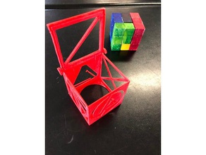puzzle cube container 3d printing 3d print model - Mito3D