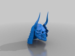 yoshimitsu mask soul calibur v 3d printing 3d print model - Mito3D