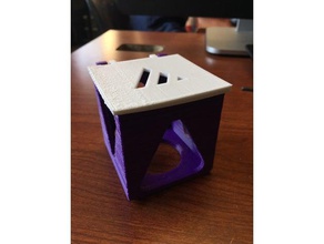 Rompecabezas de 3x3 cubo contenedor puzzles 3d print model - Mito3D