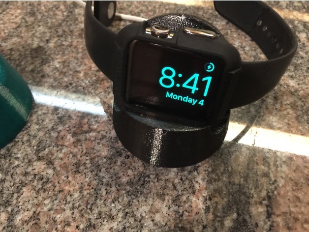 a apple assistir suporte de carregamento armadura caso os acessórios watch relógio smart 3D print model - Mito3D