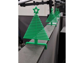 flexy albero di natale 50mm armadio a muro arredamento l'albero cubicolo office 3d print model - Mito3D