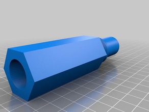 lf1 - mousse de fléchettes mega canon jouets mécaniques 3d print model - Mito3D
