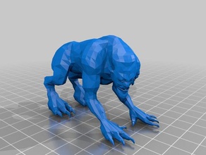quimera de impressão a arte stalker 3d print model - Mito3D