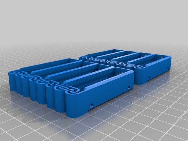De alimentación de 12 voltios pack 8 x aa los gadgets la batería soporte 3D print model - Mito3D