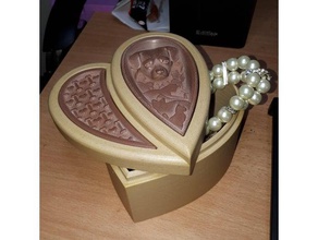 caixa de jóias cão recipientes 3d print model - Mito3D