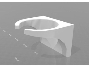 f nhalter cuarto de baño accesorios secador pelo hairdryerholder titular 3d print model - Mito3D
