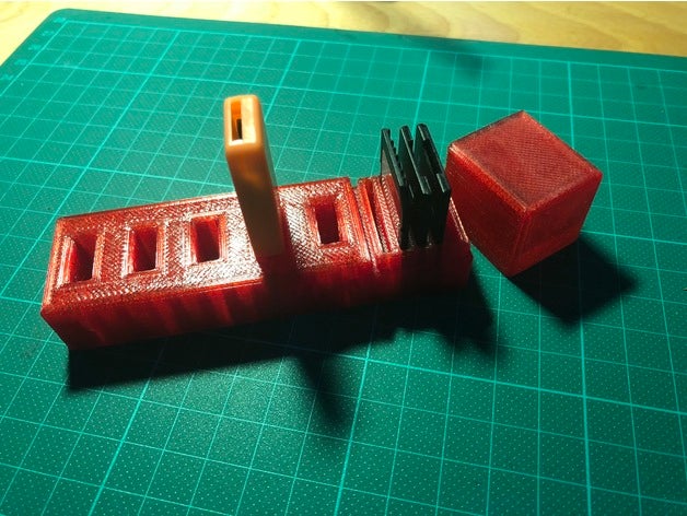 sd-Karte usb-stick-Halter-Abdeckung Container 3D print model - Mito3D
