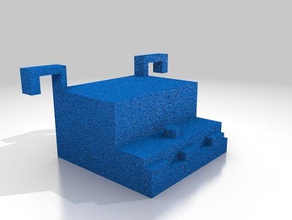 robot dog hdad 3d printing 3d print model - Mito3D