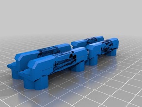 glass clip monoprice 3d printer parts select prusa i3 wanhao duplicator 3d print model - Mito3D