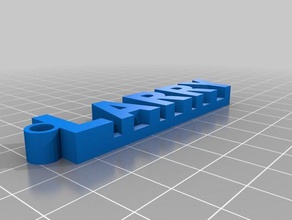 adı Anahtarlık larry 3d print model - Mito3D
