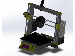 prusa i3 mk3 solidworks assembly-Schritt Die 3d-Drucker Montage Schritt 3d print model - Mito3D