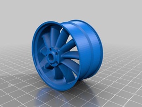 audi wheel 3d printing automotive car 3d print model - Mito3D