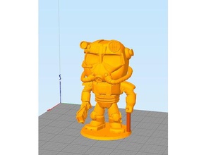 les retombées chibi L'impression 3d cervoarmor toon 3d print model - Mito3D