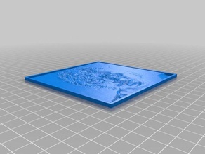 john lennon lithophane 2d sanat özelleştirilmiş 3d print model - Mito3D